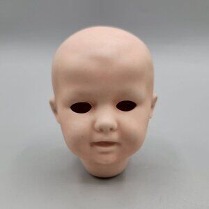 Vintage Porcelain Doll Head Replacement Doll Parts Doll Making